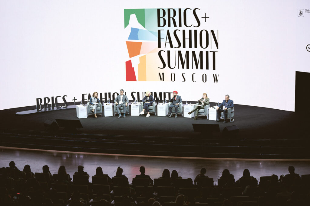 Akashdeep Singh at the BRICS+ Fashion Summit 2024 in Moscow © Moscow Fashion Week