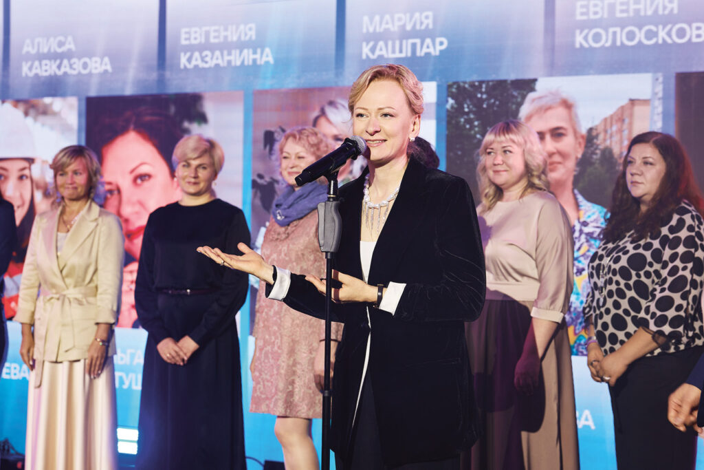 На церемонии награждения премии «Талантливая женщина в современной индустрии». © Пресс-служба ГМК «Норникель»
