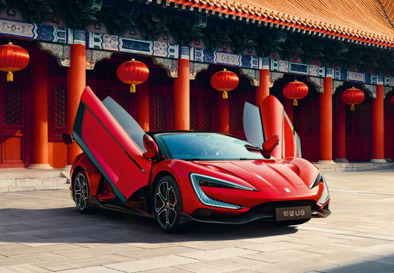 Electric supercar Yangwang U9 by BYD. © BYD